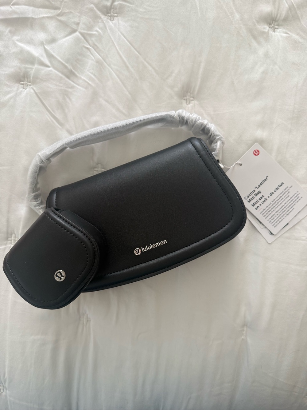 NWT Lululemon Leather Alternative Mini Bag 1.2L